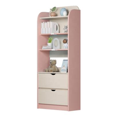 China Hot Sale Modern Simple Bookshelf OEM Skycity Wooden Shelf Kids Storage Cabinet for sale