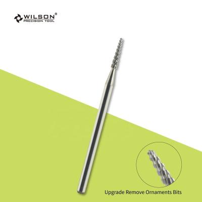 China Clean the nail side folds. It is also a paronychium remover upgrade remove nail office uncoated best selling 5 multiple nail ornaments in 1 customized carbide nail bit for sale