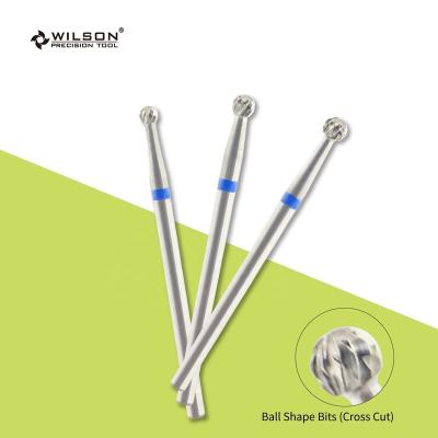 China Clean the nail side folds. This is also an uncoated Paronychium Remover Ball Shape Bit (Cross Cut) Muffler Uncoated Top Qualitybits All In 1 Customized Carbide Nail Bit for sale