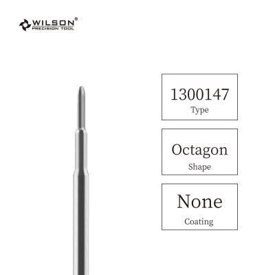 China Quickly Remove Polygon 1300147-Octagon Bits WILSON FACTORY Uncoated Nail Drill Bits For Pushing Cuticle Carbide Nail Drill Bit for sale