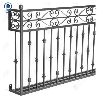 China Modern CBDMART High-quality Customized Factory Direct Sale High-quality Exquisite Wrought Iron Staircase Railing for sale