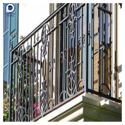 China Modern CBDMART Fashion Style Exquisite Wrought Iron Staircase Railing for sale