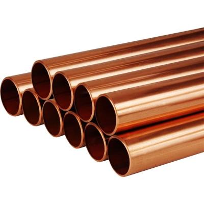 China Water Tube CBDMART High Quality Customized Copper Tubes Straight Copper Sheet Pipes for Water Oxygen for sale