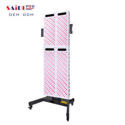 China Hot Sale Shenzhen Red Light Therapy 630nm 660nm 850nm 830nm Red Light Therapy Dye Removal Shenzhen Panels Half Body Led Infrared Light Therapy for sale