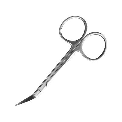 China Nasal Curved Medical Scissors 11.5cm Fashionable Medical Stainless Steel Cuticle Scissors for sale