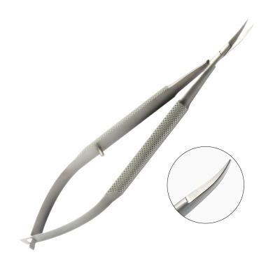 China Steel quality guaranteed stainless steel medical corneal scissors curved medical scissors forceps for sale