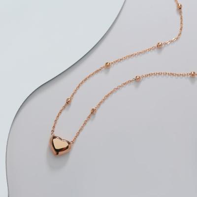 China Health And Environment Personalized Necklace Luxury Jewelry Women's Package Gold Necklace Pendant Chain for sale