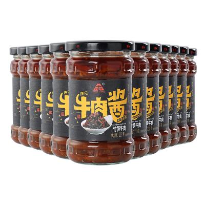 China Chinese Instant Beef Sauce Rice Seasoning Spicy Sauce For Dish for sale