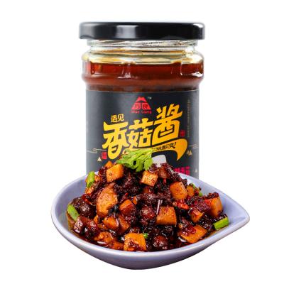 China Sushi Seasoning Top Selling Fragrant Spicy Flavor Bottled Chili Mushroom Sauce For Dinner for sale