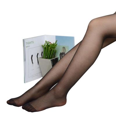 China Sexy Stockings 20d Transparent Nylon Gaiters Solid Color Basic Design Pantyhose Pantyhose For Women for sale