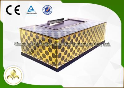 China Indoor Outdoor Teppanyaki Hibachi Grill Distinctive Designed For Hotel / Food Plaza for sale