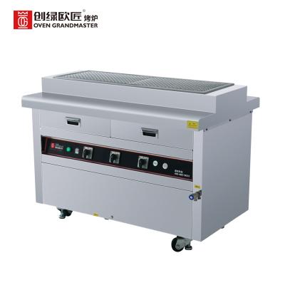 China Rauchloser Handelsgas-Grill grillt Grill-Ausrüstung des Grill-380V zu verkaufen