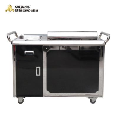 Chine Grill à la teppanyaki pour buffet à vendre