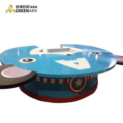 China Electric Smokeless Teppanyaki BBQ Grill Stainless Steel Materials for sale