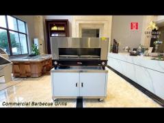 Kitchen Commercial Barbecue Grills Machine 3.6KW Electric Heating