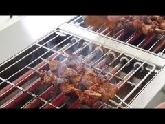 Factory Direct 500C Commercial Grill CE ISO9001 Certified Independent Zones Easy Clean