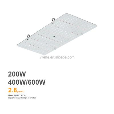 China FLOWER Bloomspect Panel 650W 480W Foldable With IR And T5 Tube 3000W Wifi Hydroponic Controller UV System Warm White Led Grow Light for sale