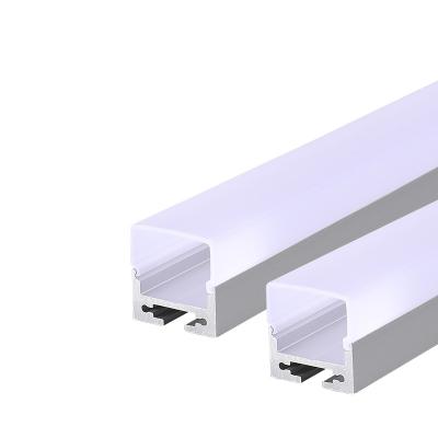 China Furniture LED Extrusion Profiles For Drywall Plaster In Diffuser High Quality Light Strip Furniture Cabinet Clost Aluminum LED Profile for sale