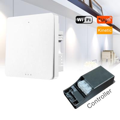 China Smart Kinetic Self-powered 6 Stage 4*4 Wifi Self-Powered 6-Pole Contact Shenzhen Un Iotty Dimmer 2 Way Moving Content Lamp Switch for sale