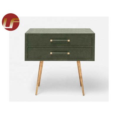 China (Other)Adjustable Wooden Trunk Bedside Table Table With Granite Marble Solid Wood Legs Free Standing Nightstand For Sale for sale