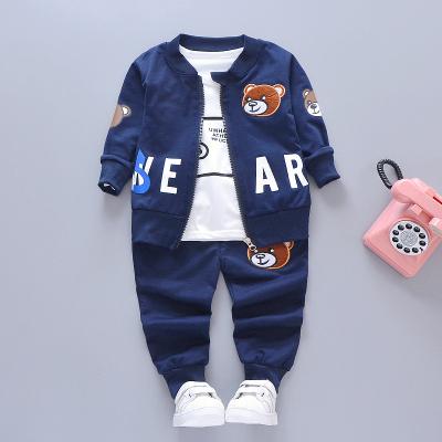 China Autumn Kids Clothing Sets For Casual Boys Spring Supply Long Sleeves Boys Sweat Suit Boy Clothing Set Cool Sets for sale