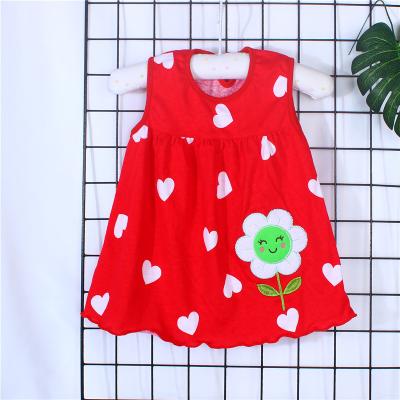 China Low Price Breathable Girls Dresses Summer Cotton Toddler Girls Dresses Factory Hot Selling Bridesmaids Dresses for sale