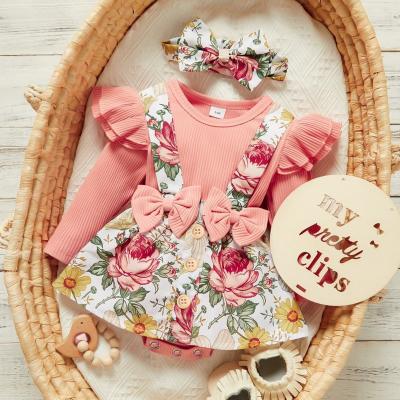 China Supply Washable Baby Clothing Sets Summer Cheap Kids Shorts Overalls Fashionable Girls Baby Girls Overall Girl Te koop