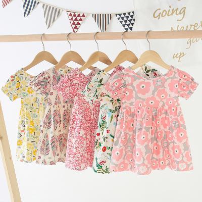 China Summer breathable baby dresses 1-5 Y baby dress cute baby clothing boutique good wholesale price Te koop