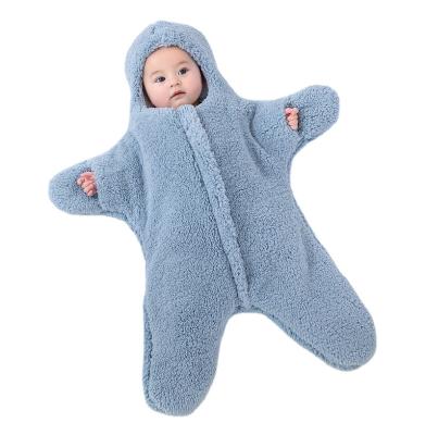 China Plus Size 0-6 Months Cute Newborn Thickening Sleeping Children Onesie Bag Soothe Baby Wrap Blanket Winter Baby Wrap à venda