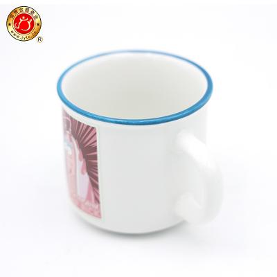 China New 2022 Sustainable 6 Colors Colorful Coffee Mugs Set Sublimation Color Mug for sale