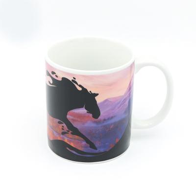 China Custom Wholesale High Quality Viable Manufacturer Color Change Sublimation Magic Mug for sale