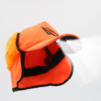 China JOINT Whole Sale Super Hot Ear Flaps Mow LED Light Winter Hat For Women for sale