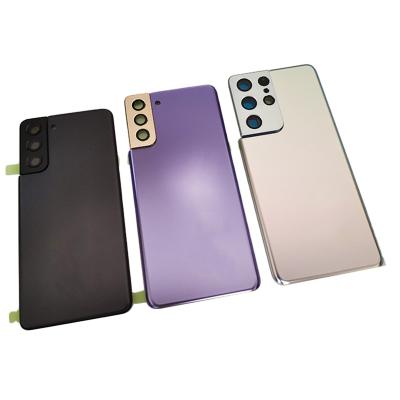 China Metal Cell Phone Back Cover Housing For Samsung s9 plus note 10 ultra s21 battery glass door for sale