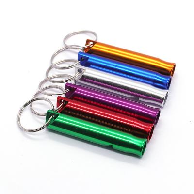 China Stocked Factory Price Outdoor Metal Pet Training Whistle Bird Training Whistle for sale