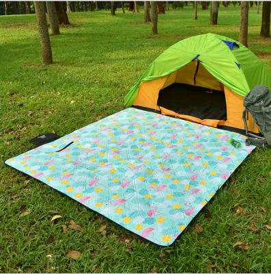 China Ultrasonic Moisture Proof Ultrasonic Mat Picnic Waterproof Lightweight Outdoor Cloth Floor Cloth Floor Durable Beach Mat for sale