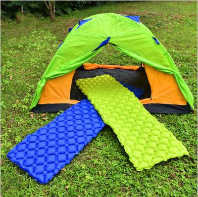 China Popular Outdoor Lightweight Waterproof Inflatable TPU Tent Moisture Proof Mat Beach Camping Mat Mountaineering Mat Durable Air Cushion for sale