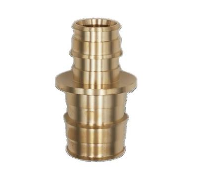 China PEX Pipe Lines Connect PEX Fitting Brass Reducer Manufacturing Supply F1960 Brass Expansion Couplings For Quick And Easy Pex Pipe Fitting for sale