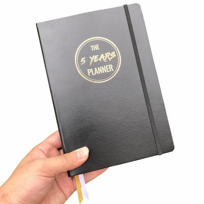 China Hardcover Book 5 YEARS Planner Diary 365 Days Notebook Memories Daily Notes Dated Best for sale