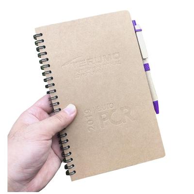 China Promotion Spiral Office Use Stationery A5 Wire Cheap Customized Spiral Notebook for sale