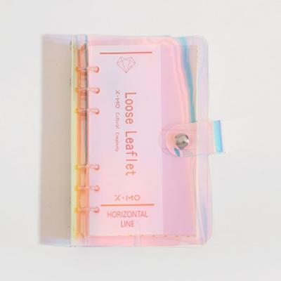 China Cheap Wholesale Notebook PVC Coating School Holographic Notebook for sale