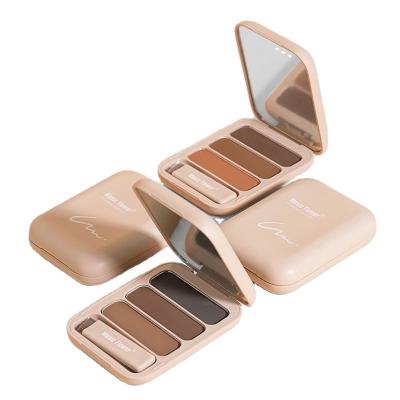 China Single Palette Eyebrow Powder Waterproof Professional Supply New Design for sale