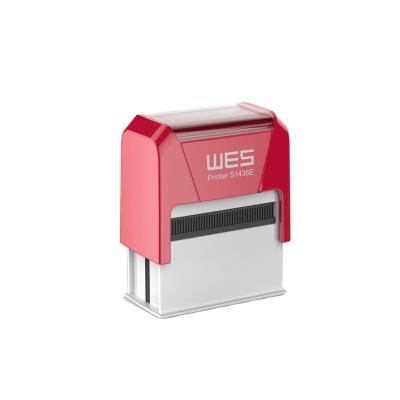 China Children's Toy Factory Outlet WanXi R-1436E Self-Inking Stamp Packed with Metal Box for sale