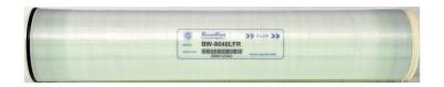 China 8 Inches Brackish Water Reverse Osmosis Membrane 225Psi NSF61 Certified for sale