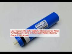 Low Pressure RO-3013-600GPD Membrane for Water Purification in Home or Office with Water Efficiency Grade 2 and Above