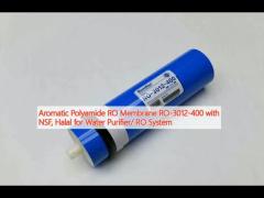 Aromatic Polyamide RO Membrane RO-3012-400 with NSF, Halal for Water Purifier/ RO System