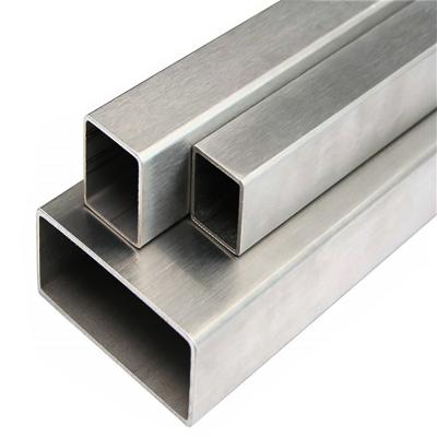 China Wholesale Decoration ASTM 304 316 Rectangular Welded Stainless Steel Pipe 316L 321 Tube 201 for sale