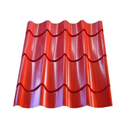 China SGCC / DX51D 28 Gauge Color Corrugated Steel Sheeting for sale