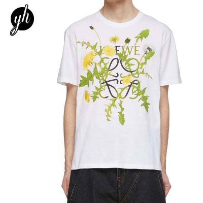 China New Design Anti-Wrinkle Green All-match T-shirt Environmentally Friendly Cotton Custom T-shirt 100% Oversize Men's Sports T-shirt for sale