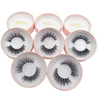 China Free sample full private label eyelash mink seller, 5d mink fur lashes faux, 25mm 3D Mink Eyelashes with custom box for sale