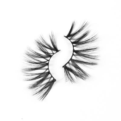 China Wholesale Luxury Full Lashes 3d Fluffy Mink Eyelashes 25mm Lashes Lashes Package for sale